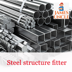 Steel structure fitter Mr. Bidhan Chandra Mondal in Hanskhali